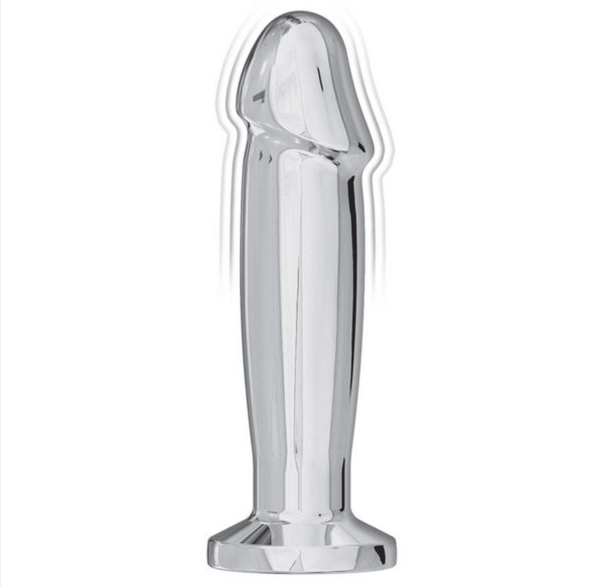 ASS-STATION - Remote Control Vibrating Anal Ecstacy Silver-Adult Toys - Anal - Plugs-Nasstoys-Danish Blue Adult Centres