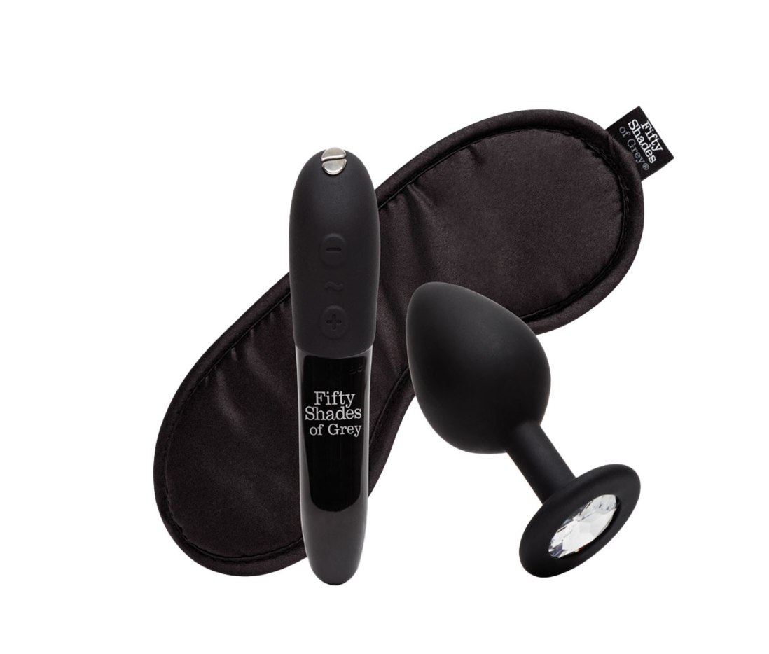 Fifty Shades Of Grey X We-Vibe - Come To The Bed Couples Tango X Kit-Adult Toys - Couples Set-We-Vibe-Danish Blue Adult Centres