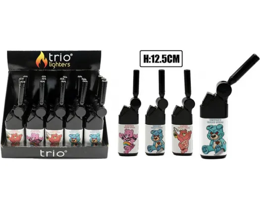 Care Bear Assorted Lighters-Lifestyle - Lighters - Jet Lighters-Trio-Danish Blue Adult Centres