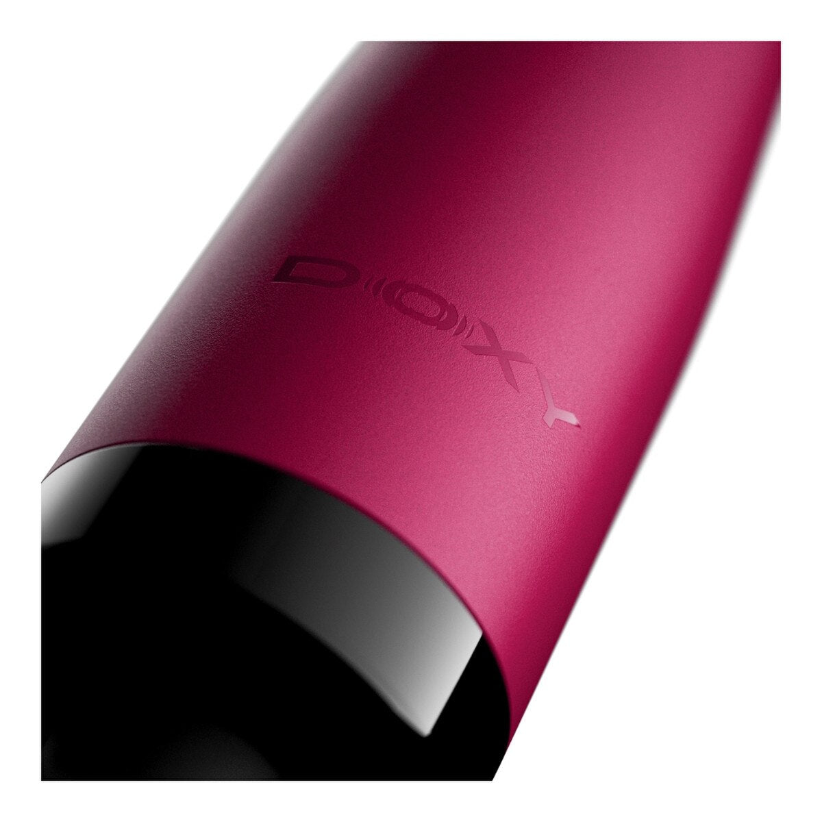 Close-up of a Pink cylindrical product, showing the embossed brand name 'DOXY' on a clean white background - Adult Toys - Wands - Danish Blue Adult Centres