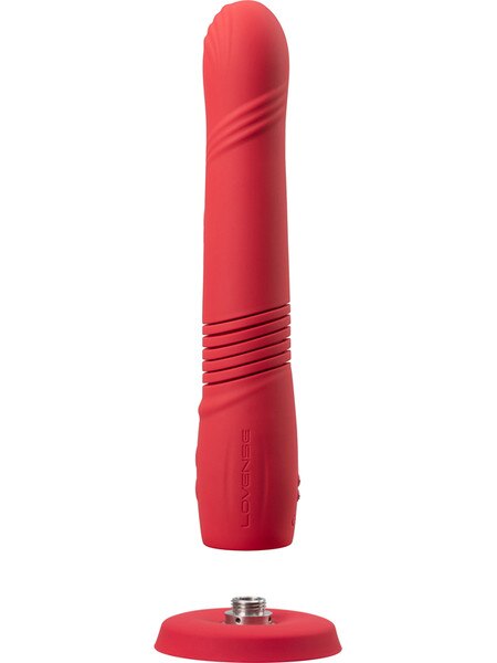 Lovense Gravity Thrusting and Vibrating Dildo