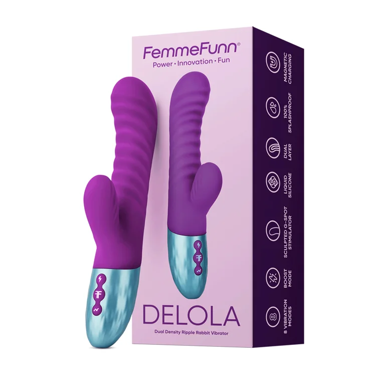 Femme Funn Delola-Adult Toys - Vibrators - Rabbits-Femme Funn-Danish Blue Adult Centres