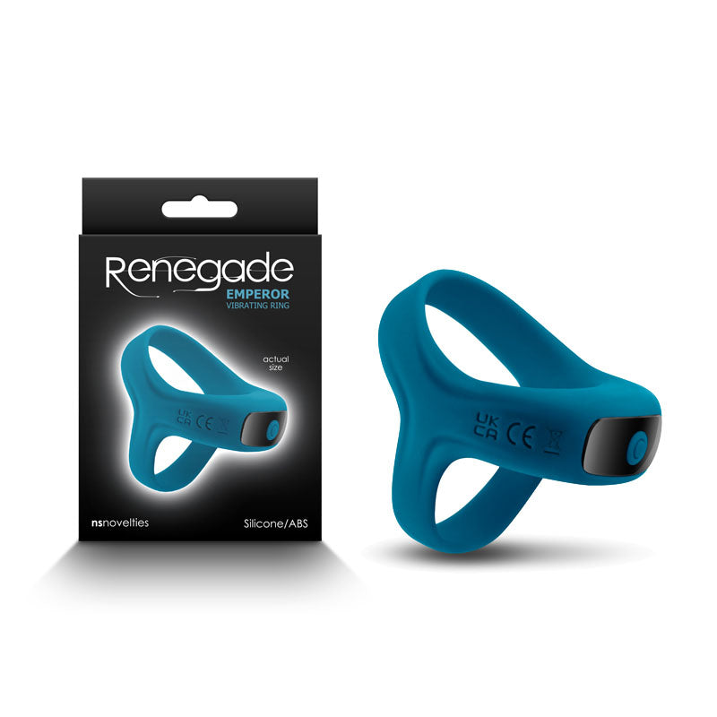 Renegade - Emperor Vibrating Cock Ring Danish Blue Adult Centres Renegade - Emperor Vibrating Cock Ring Danish Blue Adult Centres
