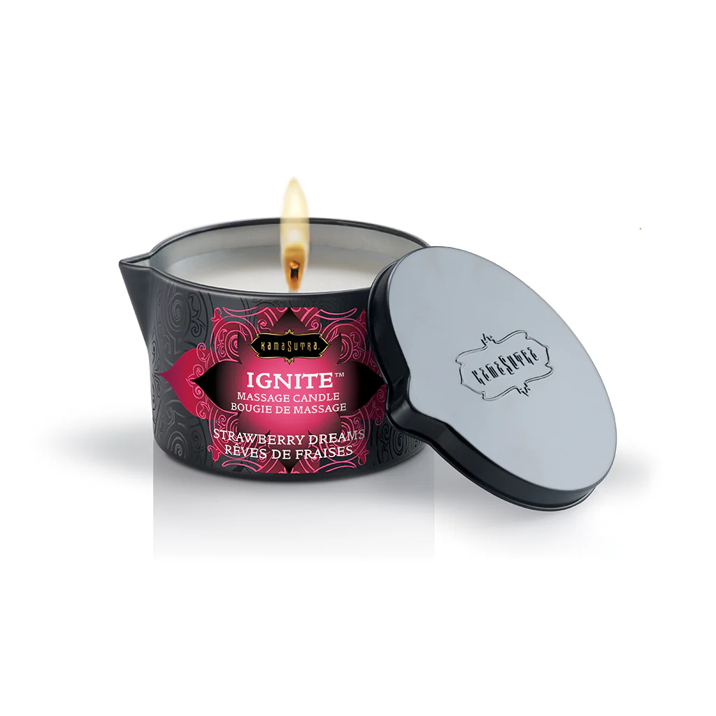 Kama Sutra Ignite Massage Candle Strawberry Dreams