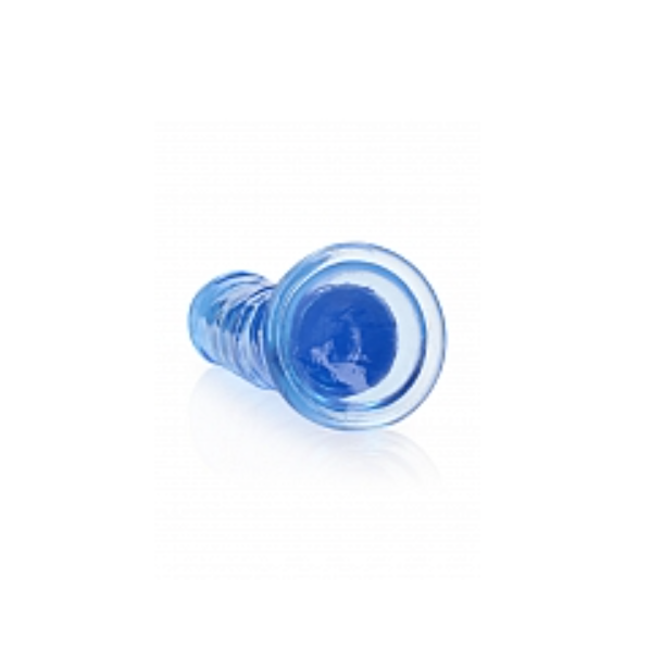 RealRock Crystal Clear Realistic Without Balls 8" Blue