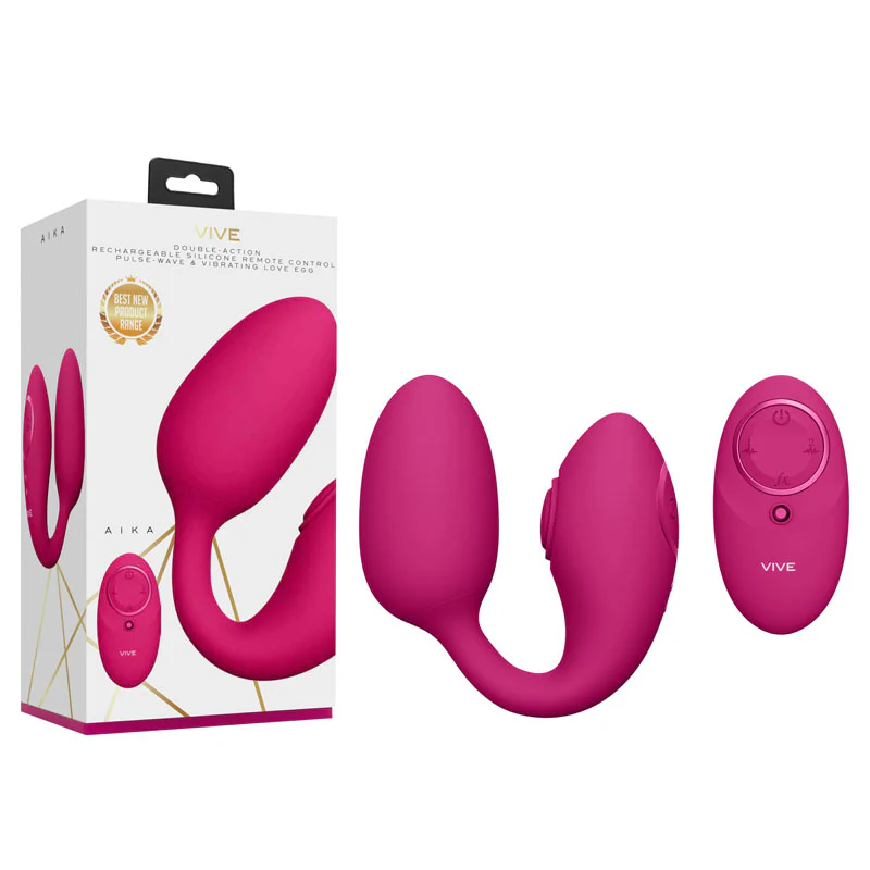 Vive Aika Pulse Wave and Vibrating Love Egg