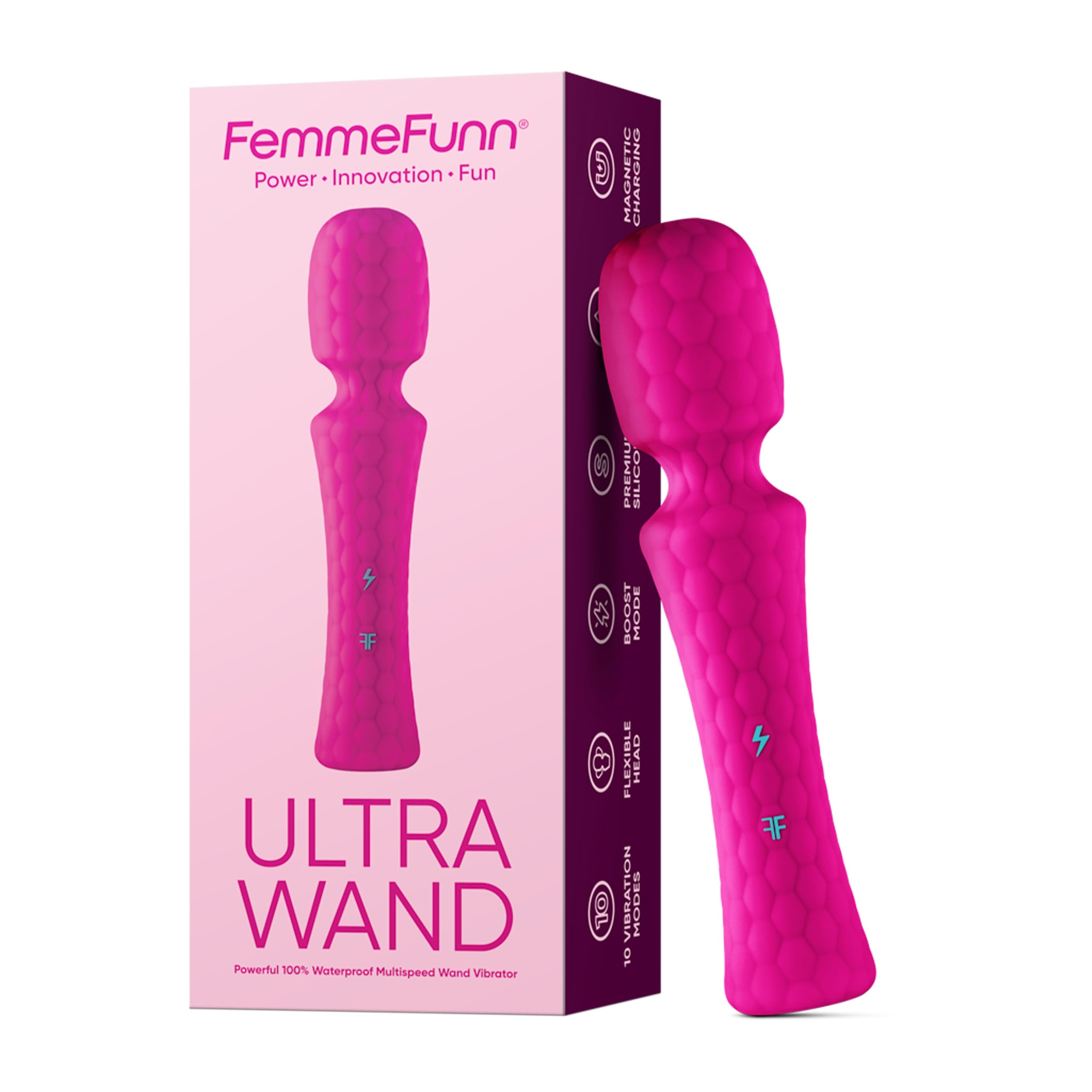 Femme Funn Ultra Wand-Adult Toys - Vibrators - Wands-Femme Funn-Danish Blue Adult Centres