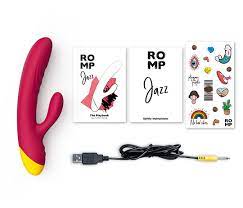 ROMP Jazz Rabbit Vibrator (Pink)-Adult Toys - Vibrators - Rabbits-ROMP-Danish Blue Adult Centres