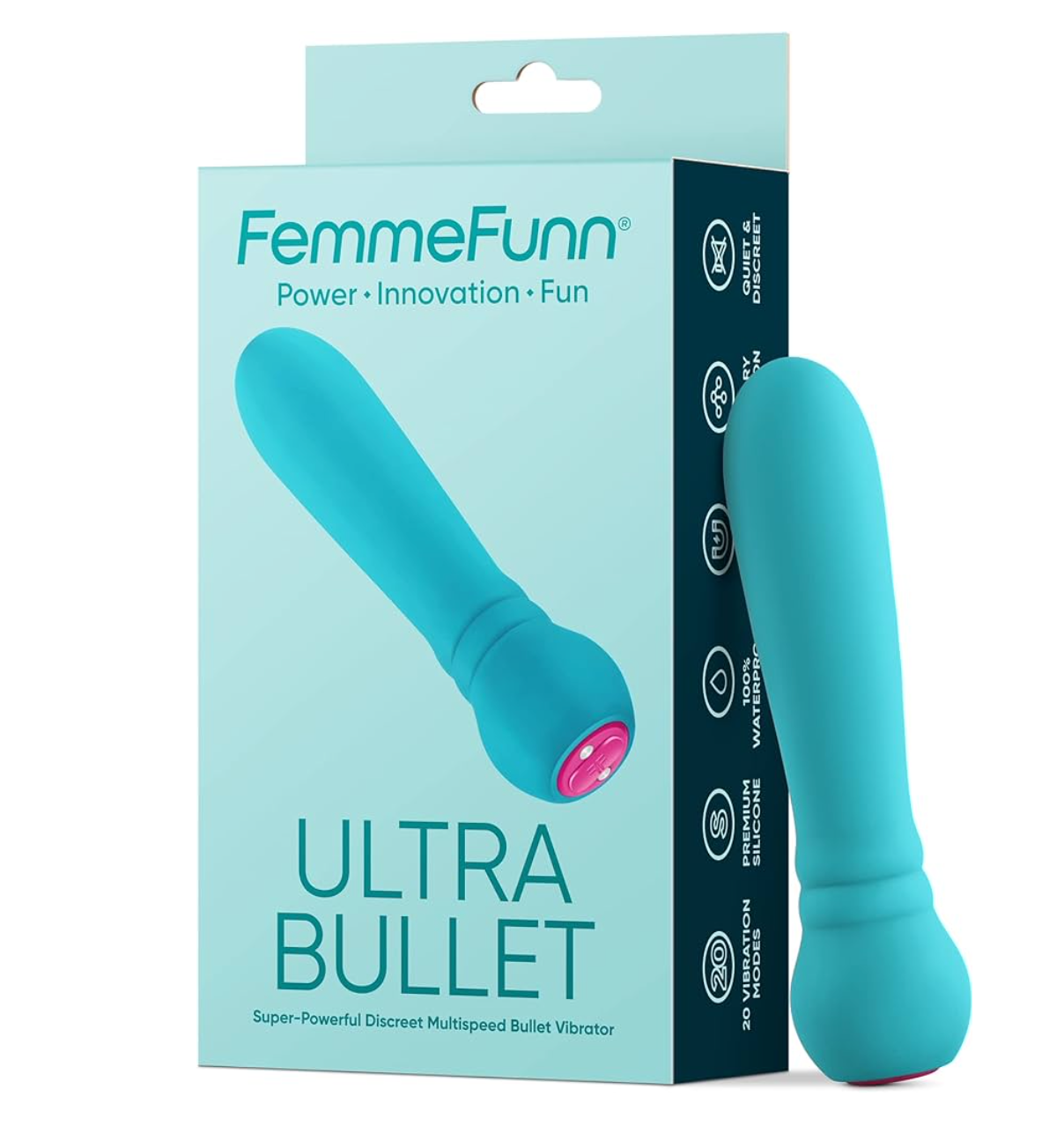 Femme Funn Ultra Bullet Massager-Adult Toys - Vibrators - Bullets-Femme Funn-Danish Blue Adult Centres
