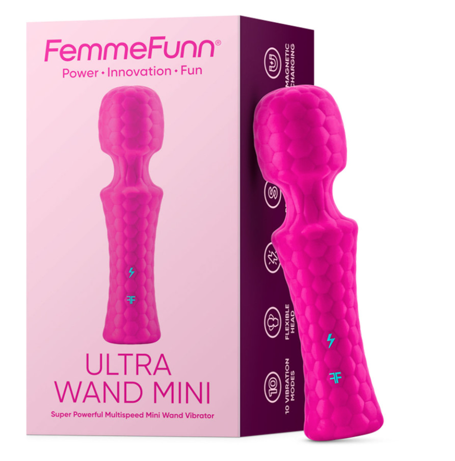 Femme Funn Ultra Wand Mini-Adult Toys - Vibrators - Wands-Femme Funn-Danish Blue Adult Centres