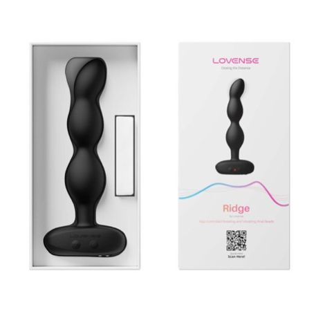 Lovense Ridge Rotating Vibrating Anal Beads