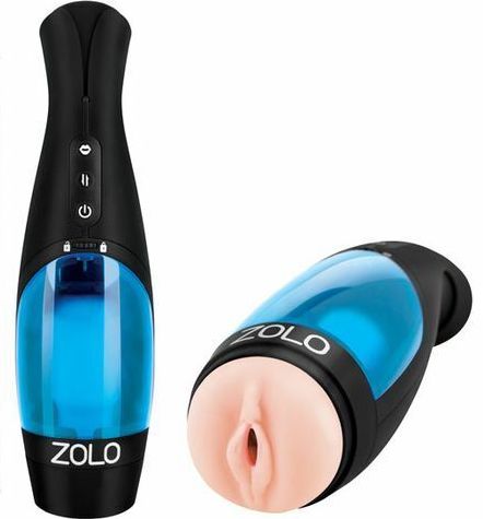 Zolo Thrustbuster & Bubble Stroker Blue Bundle