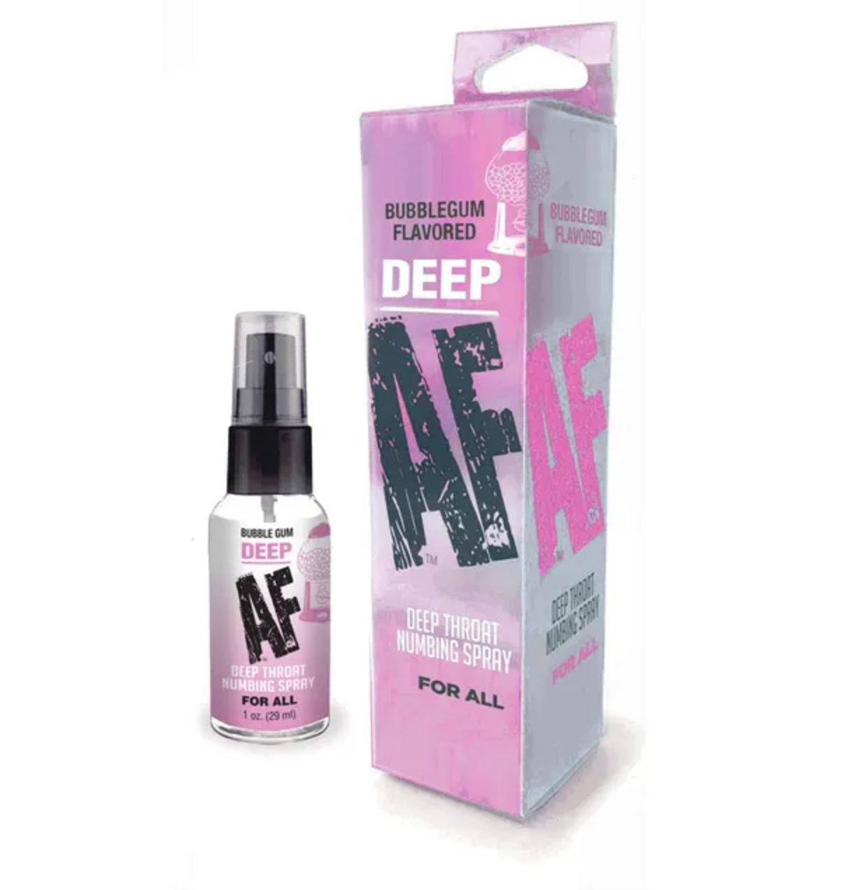Deep AF Throat Numbing Spray 29ml -  Bubblegum