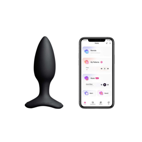 Lovense Hush 2.0 Bluetooth Vibrating Butt Plug 1.5in