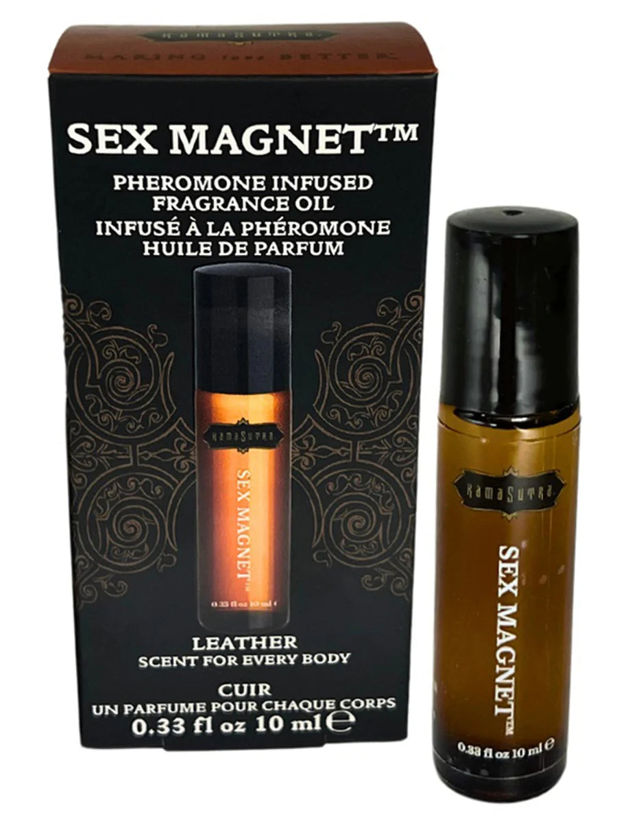 SEX MAGNET Pheromone Roll On Leather 10ml