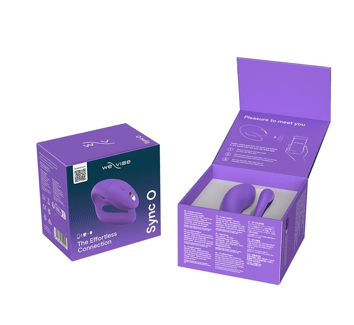 We Vibe Sync O Purple-Adult Toys - Vibrators - Couples& - Kits-We-Vibe-Danish Blue Adult Centres