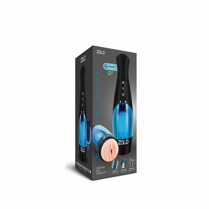 Zolo Thrustbuster & Bubble Stroker Blue Bundle