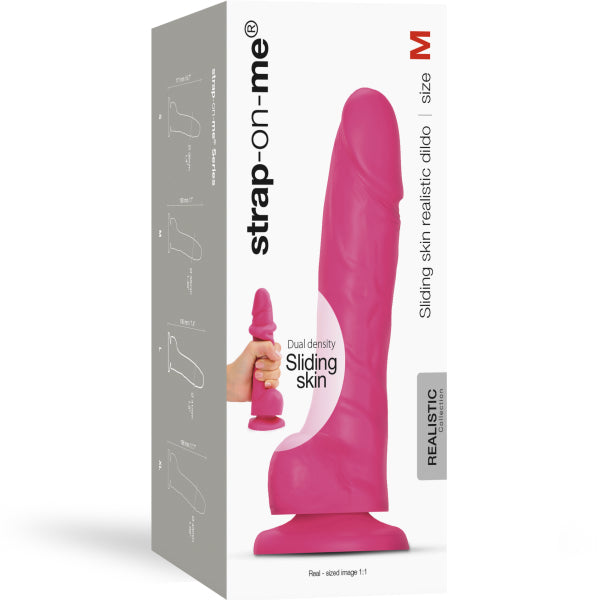 Strap-On-Me Sliding Skin Realistic Dildo