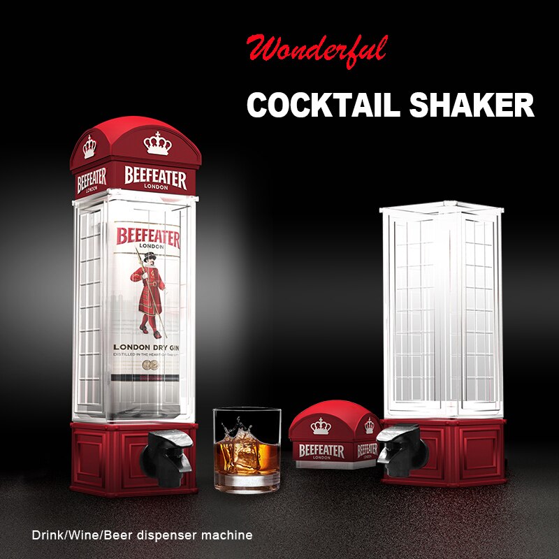 Cocktail Shaker - Drink/Wine/Beer Dispensing Machine 1L-Novelty - Party-Danish Blue Adult Centres-Danish Blue Adult Centres