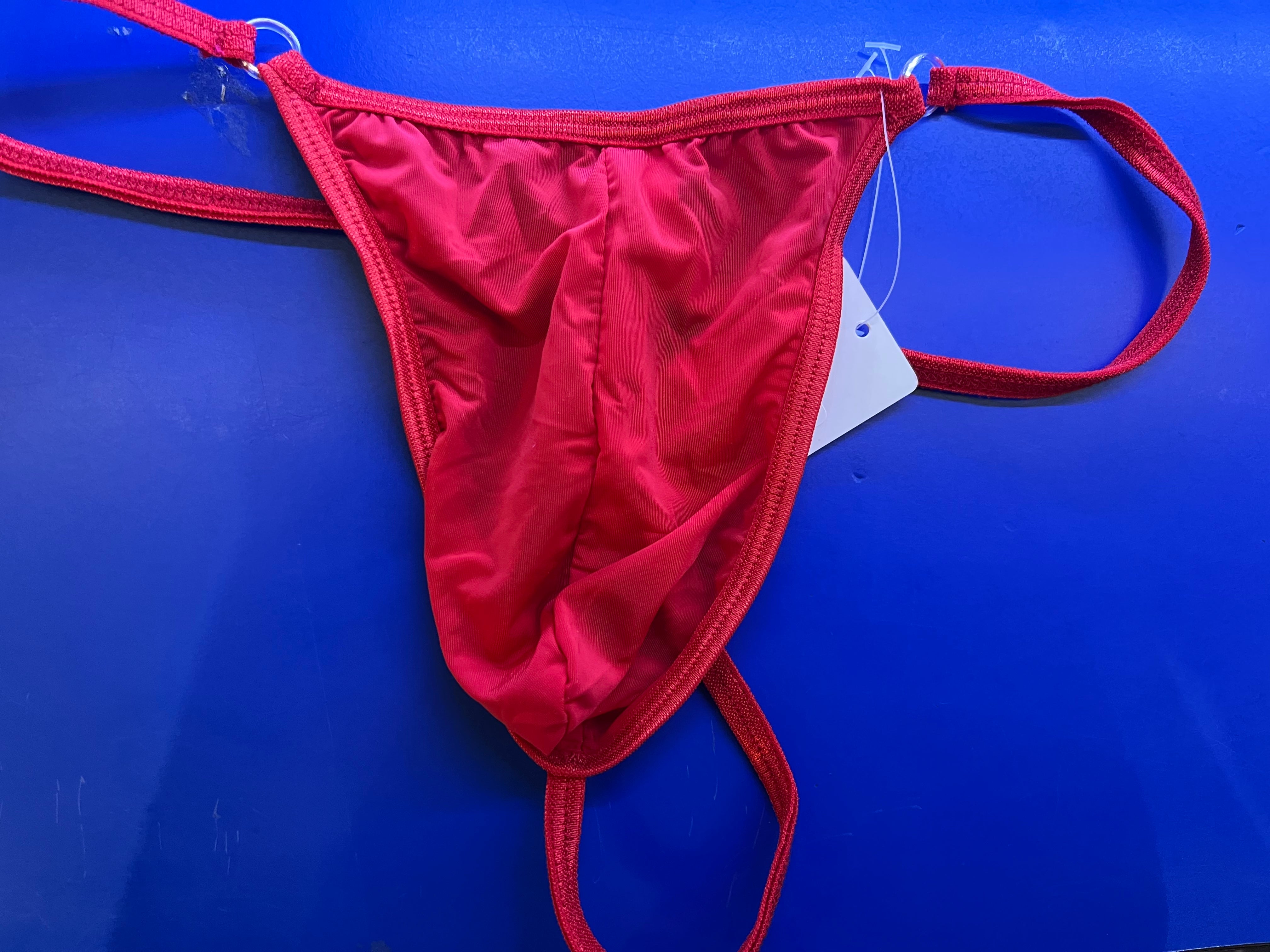 Men's Lycra G-string - One Size-Unclassified-Poison Rose-Danish Blue Adult Centres