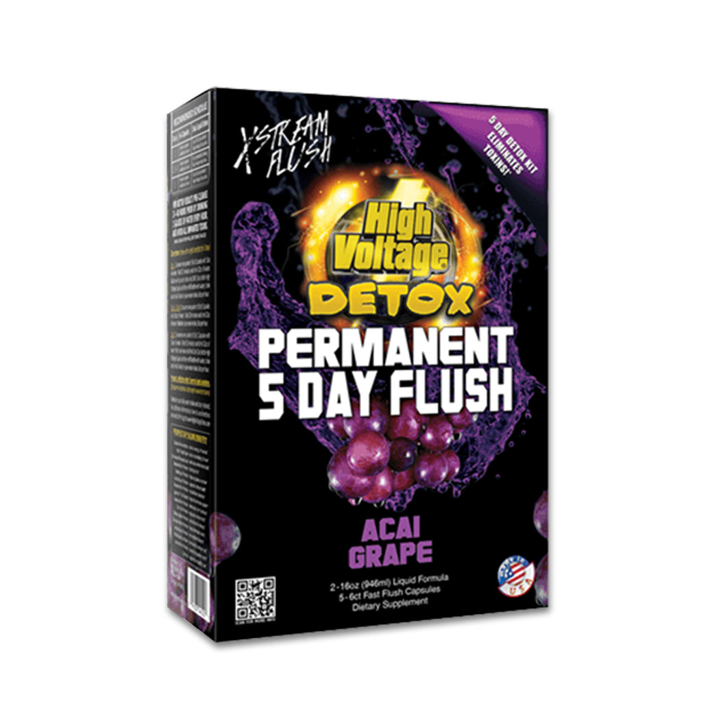 High Voltage Permanent 5 Day Flush-Lifestyle - Detox-High Voltage-Danish Blue Adult Centres