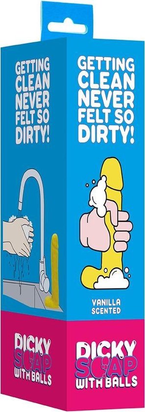 Dicky Soap with Balls - Vanilla-Novelty - Party-S-Line-Danish Blue Adult Centres