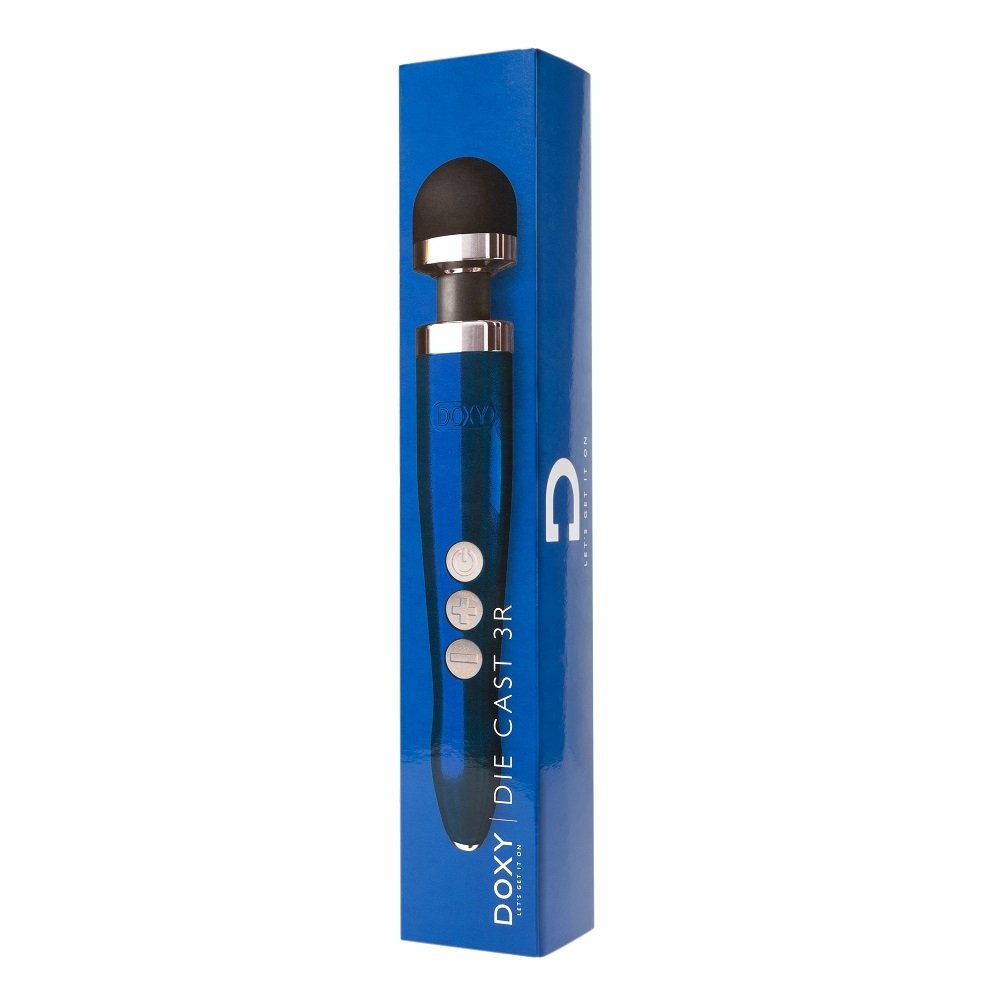 Doxy Die Cast 3R Massager - Tiger-Adult Toys - Vibrators - Wands-Doxy-Danish Blue Adult Centres