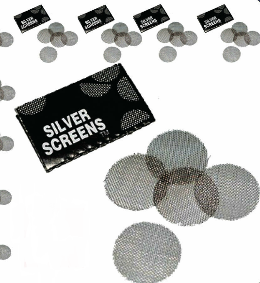 Pipe Cone Silver Screens - 5 Pack-Lifestyle - Smoking Accessories-Spespo-Danish Blue Adult Centres