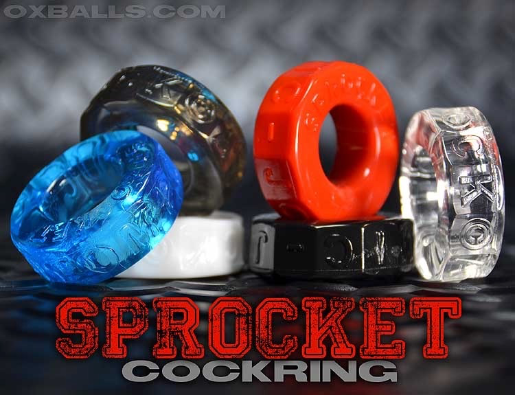 Oxballs Sprocket Cockring-Adult Toys - Cock Rings-Oxballs-Danish Blue Adult Centres