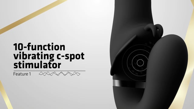 Vive - Satu - Pulse-Wave and Vibrating Strapless Strap-on