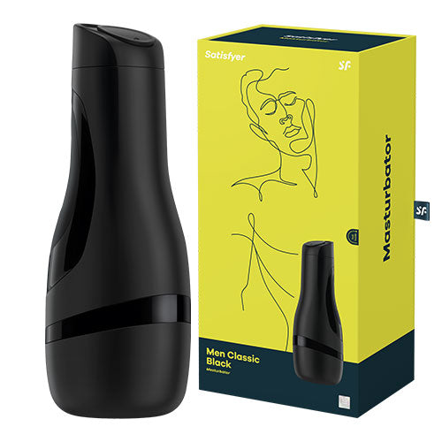 Satisfyer Men Classic Male Masturbator-Adult Toys - Masturbators-Satisfyer-Danish Blue Adult Centres