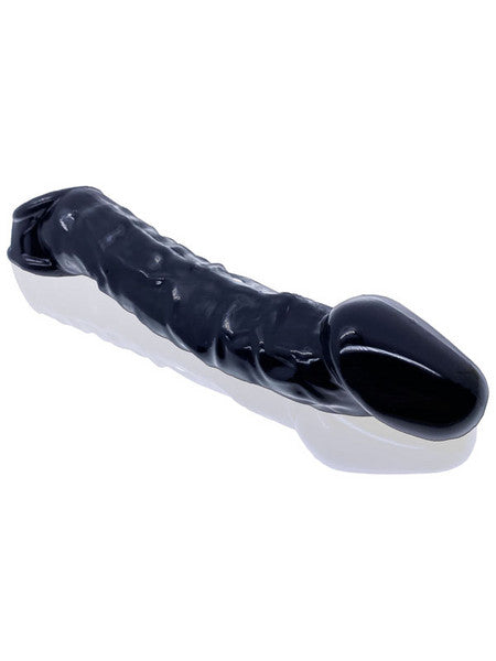 Muscle Ripped Cocksheath - Black-Adult Toys - Cock Rings - Sleeves-Oxballs-Danish Blue Adult Centres