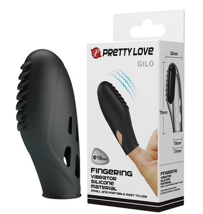 Pretty Love Vibrating Finger Gilo-Adult Toys - Vibrators - Clitoral Vibrators-Pretty Love-Danish Blue Adult Centres