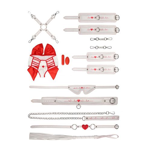 OUCH! Nurse Pleasure Kit-Bondage & Fetish - Kits-Ouch-Danish Blue Adult Centres