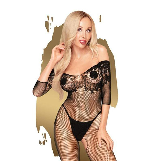 Penthouse High Profile Bodystocking (Black)-Clothing - Bodystocking-Penthouse-Danish Blue Adult Centres