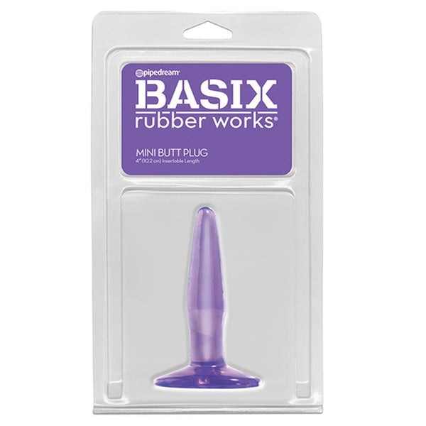 Basix Beginners Butt Plug-Unclassified-Pipedream-Danish Blue Adult Centres