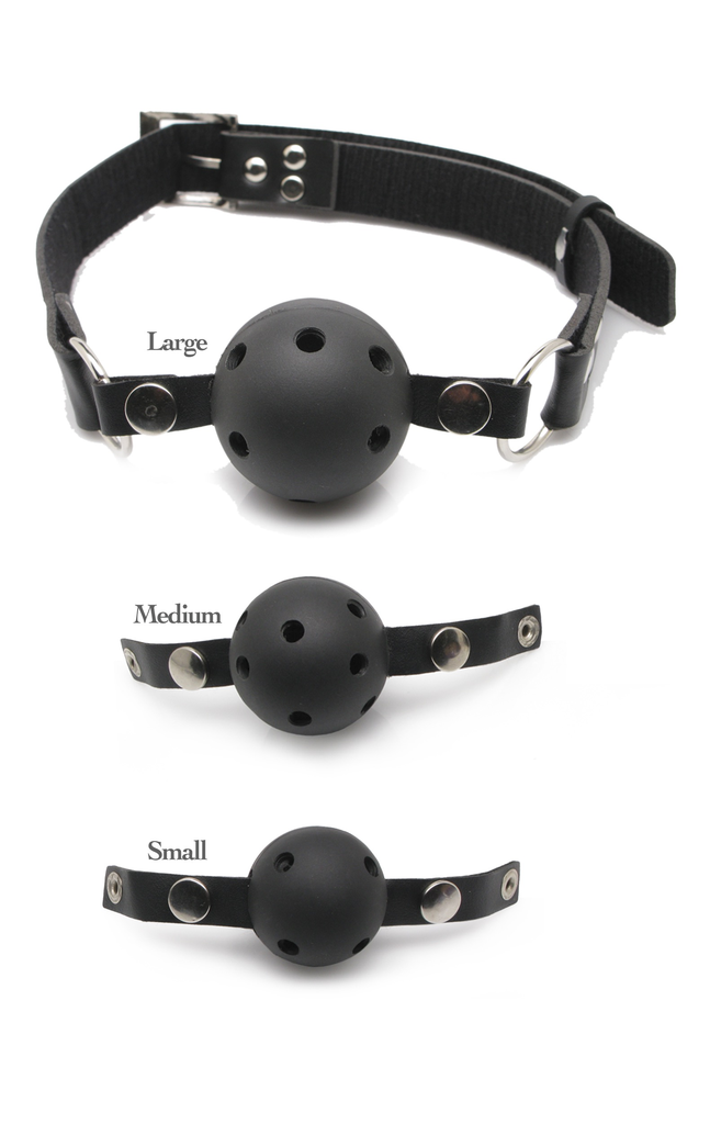 Pipedream Fetish Fantasy Ball Gag Training System (Black)-Bondage & Fetish - Gags-Pipedream-Danish Blue Adult Centres
