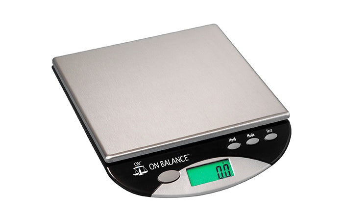 CBS-3000 - 3000G X 0.1G On-Balance Digital Bench Scale (Black)-Lifestyle - Scales - 0.1-On Balance-Danish Blue Adult Centres
