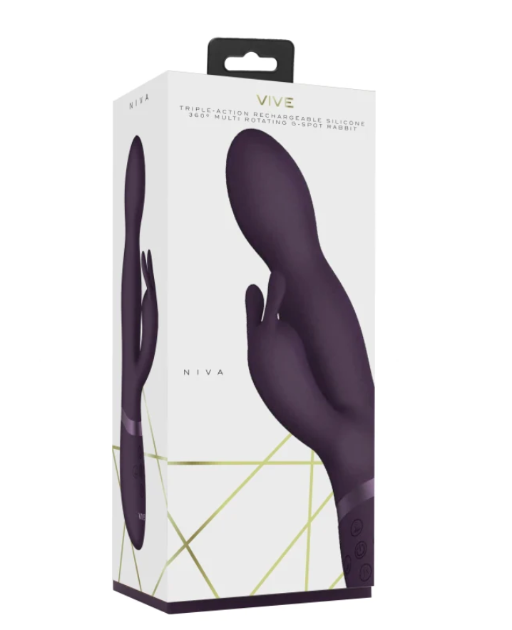 Vive Niva 360 Degrees Rabbit-Adult Toys - Vibrators - Rabbits-Vive-Danish Blue Adult Centres