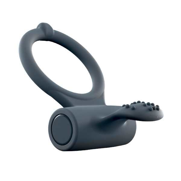 Dorcel Rechargeable Power Clit Plus Cock Ring-Adult Toys - Cock Rings - Vibrating-Dorcel-Danish Blue Adult Centres