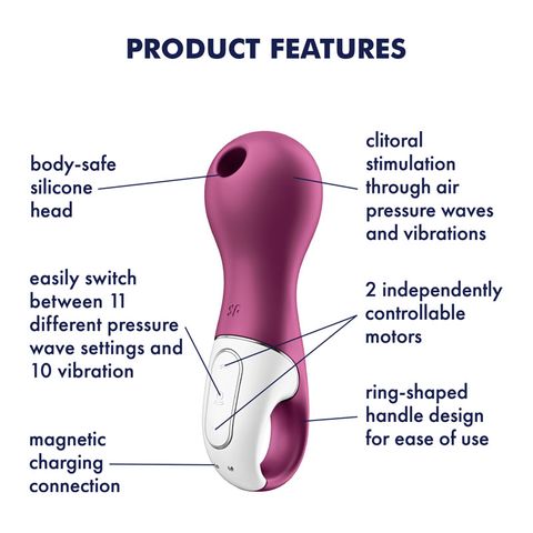 Satisfyer Lucky Libra-Adult Toys - Vibrators - Clitoral Suction-Satisfyer-Danish Blue Adult Centres