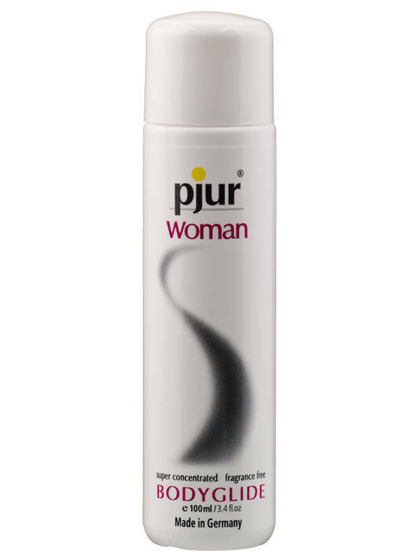 Pjur Woman Bodyglide Silicone Lubricant 100ml (3.4 fl.oz)-Lubricants & Essentials - Lube - Silicone Based-Pjur-Danish Blue Adult Centres