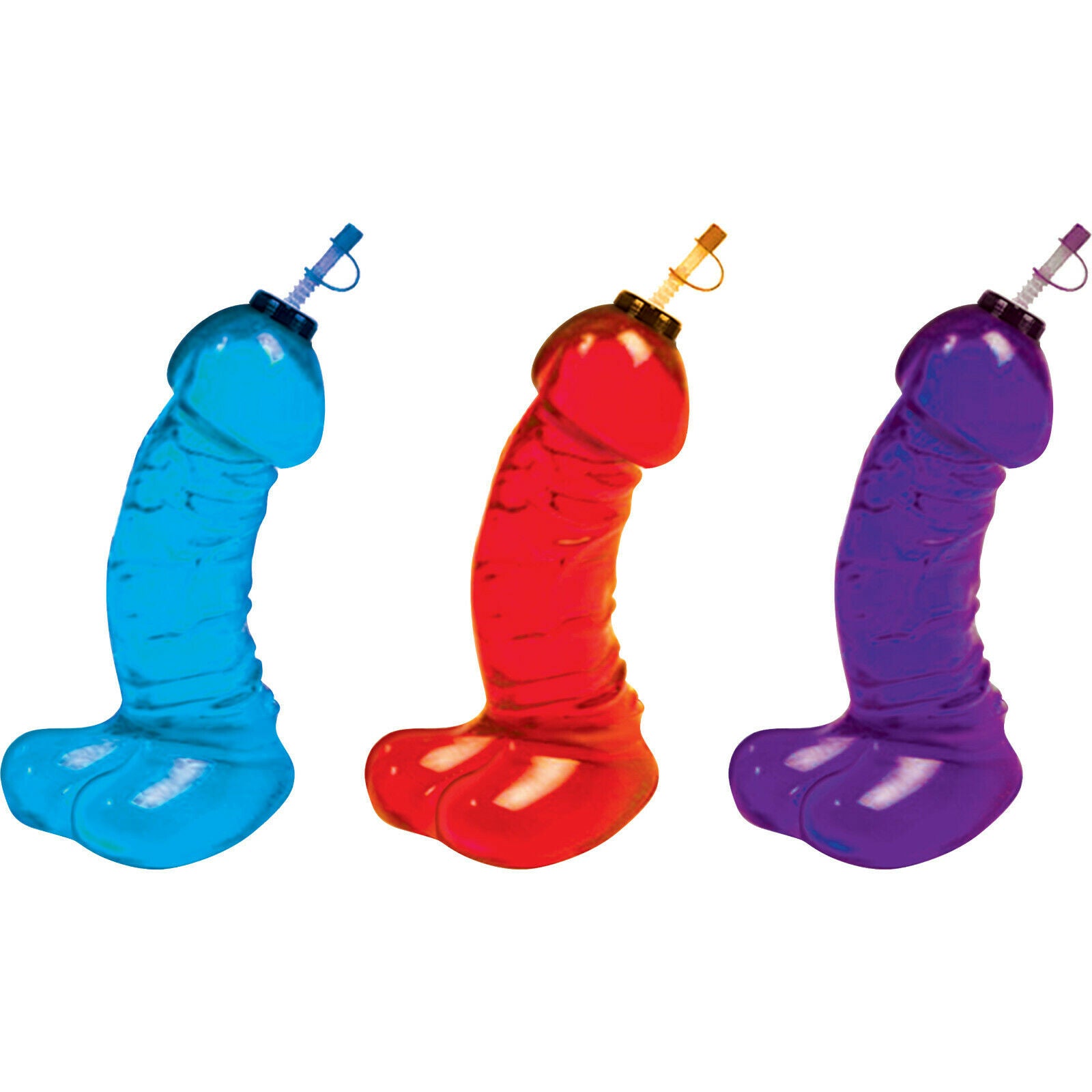 Dicky Chug Sports Bottle 16OZ-Novelty-Hott Productions-Danish Blue Adult Centres