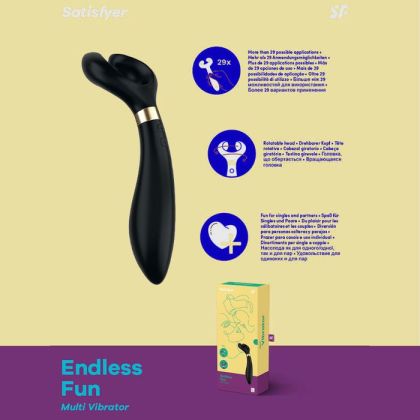Satisfyer - Endless Fun Multi Vibrator-Unclassified-Satisfyer-Danish Blue Adult Centres