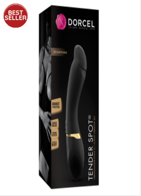 Dorcel Tender Spot (Black/Gold)-Adult Toys - Vibrators - G-Spot-Dorcel-Danish Blue Adult Centres