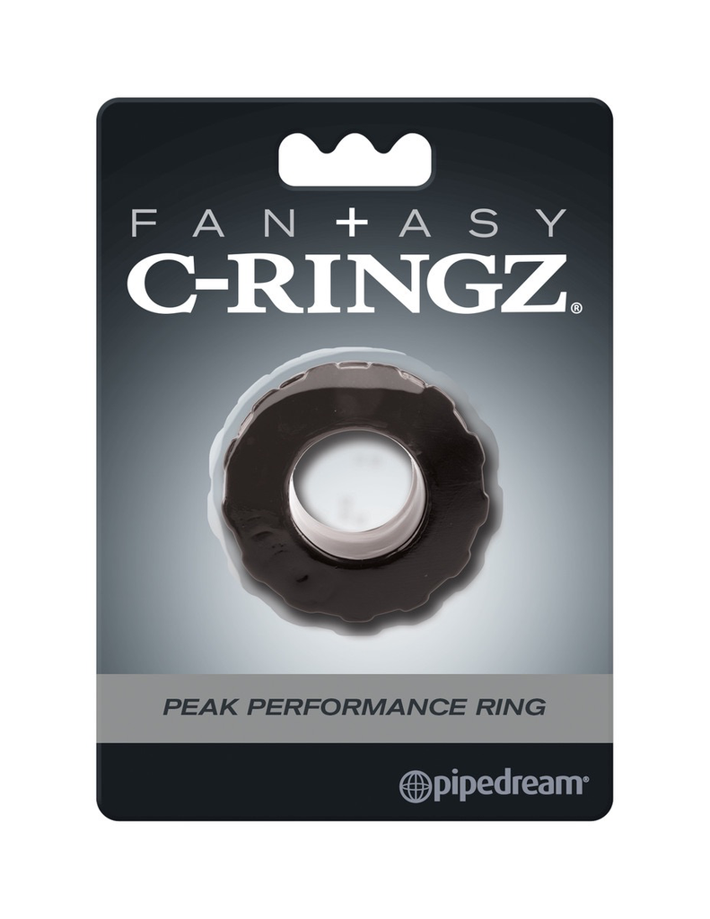 Pipedream Fantasy C-Ringz Peak Performance Ring (Black)-Adult Toys - Cock Rings-Pipedream-Danish Blue Adult Centres