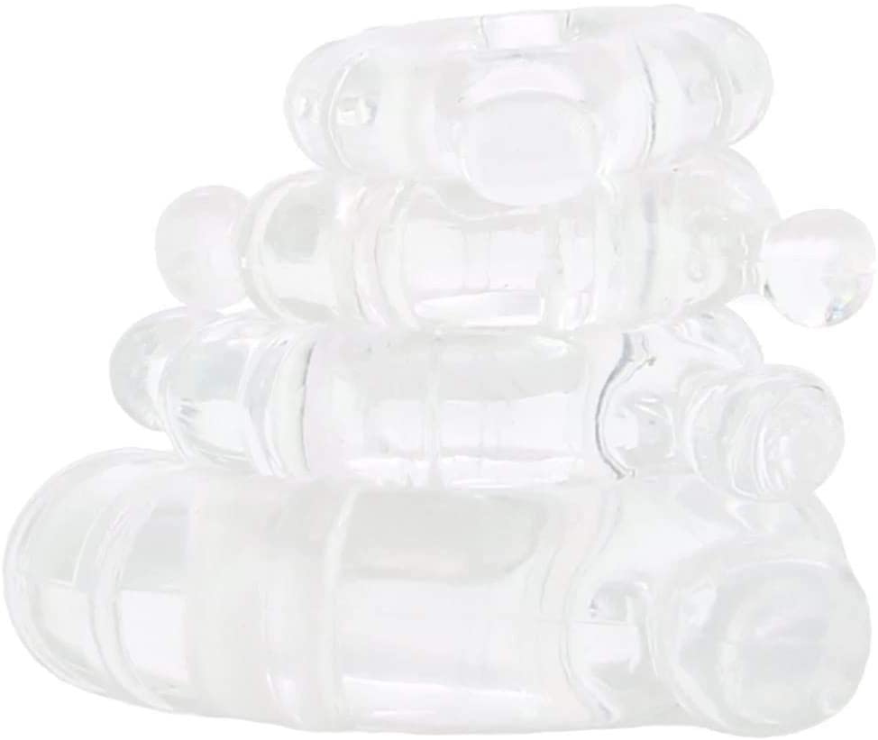 Renegade Vitality Rings (Clear)-Adult Toys - Cock Rings-Renegade-Danish Blue Adult Centres