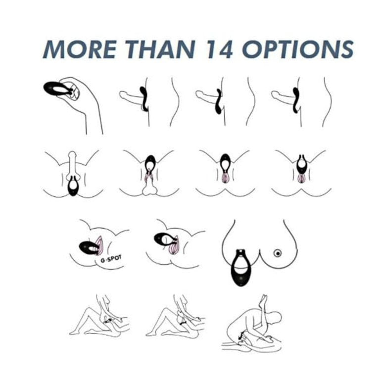 Satisfyer Endless Joy - Couples Stimulator-Adult Toys - Vibrators - CouplesKits-Satisfyer-Danish Blue Adult Centres