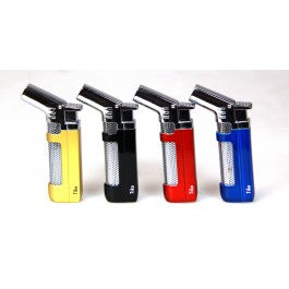 Tiko Single Flame Jet Lighter 8cm TK-0021-Lifestyle - Lighters - Jet Lighters-Tiko-Danish Blue Adult Centres