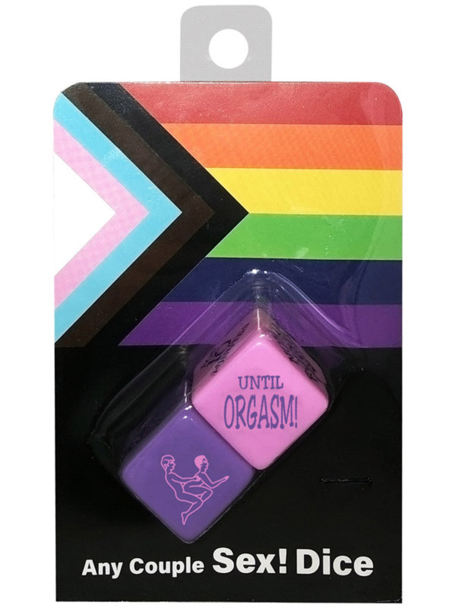 Any Couple Sex! Dice-Novelty - Games-Kheper Products-Danish Blue Adult Centres